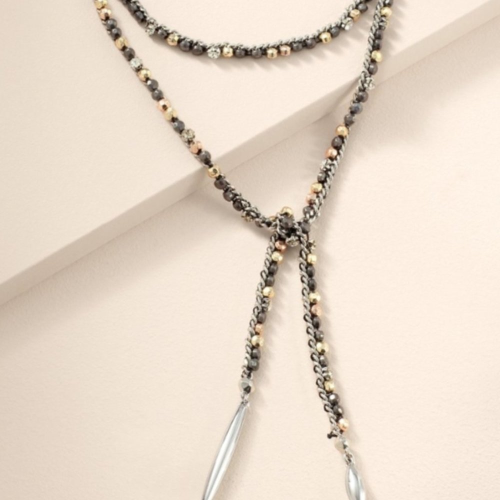 Stella & Dot Zoe Lariat Necklace